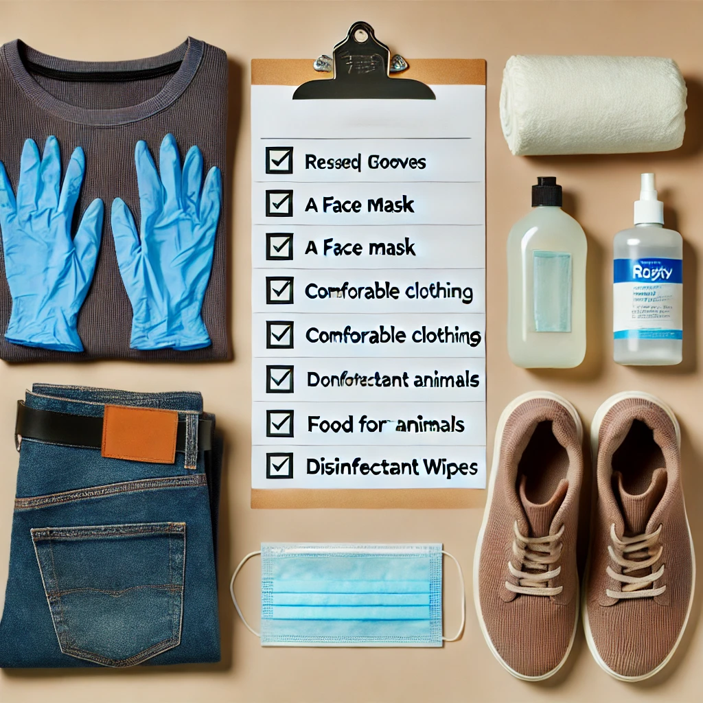 유기견 봉사 준비물 체크리스트