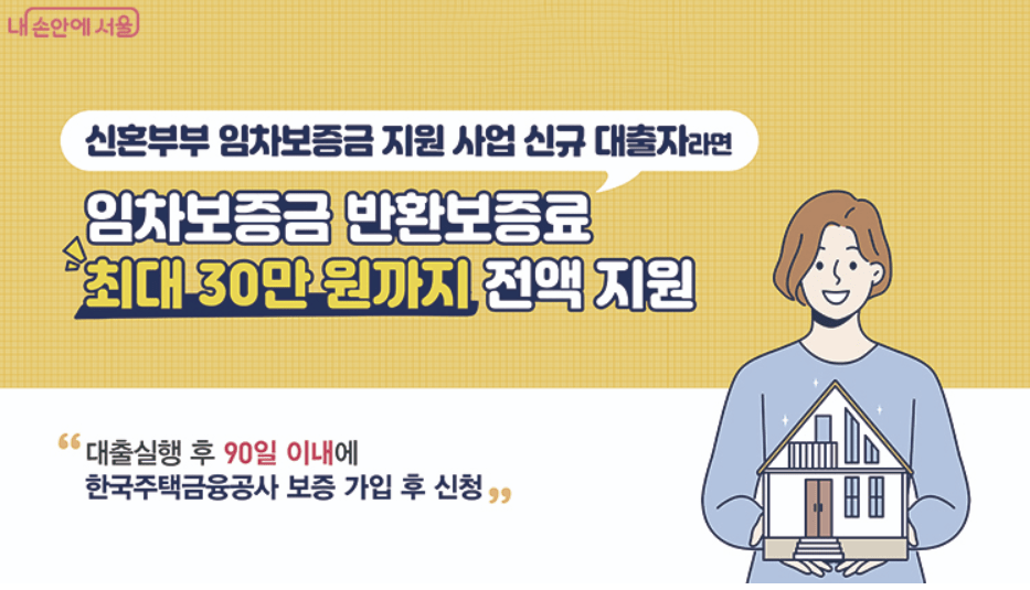 임차보증금 반환보증료 지원 사진