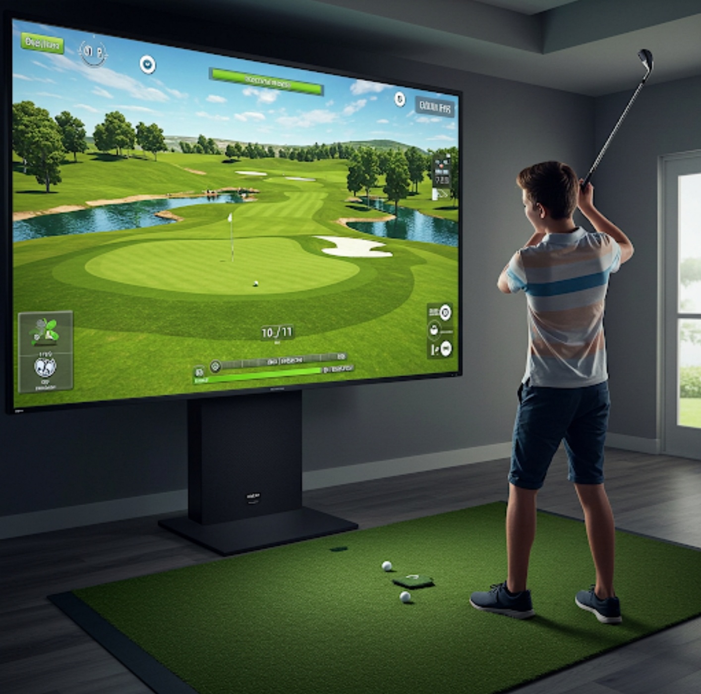 스크린 골프 200% 즐기기