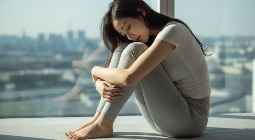 이완 스트레칭 동작 사진