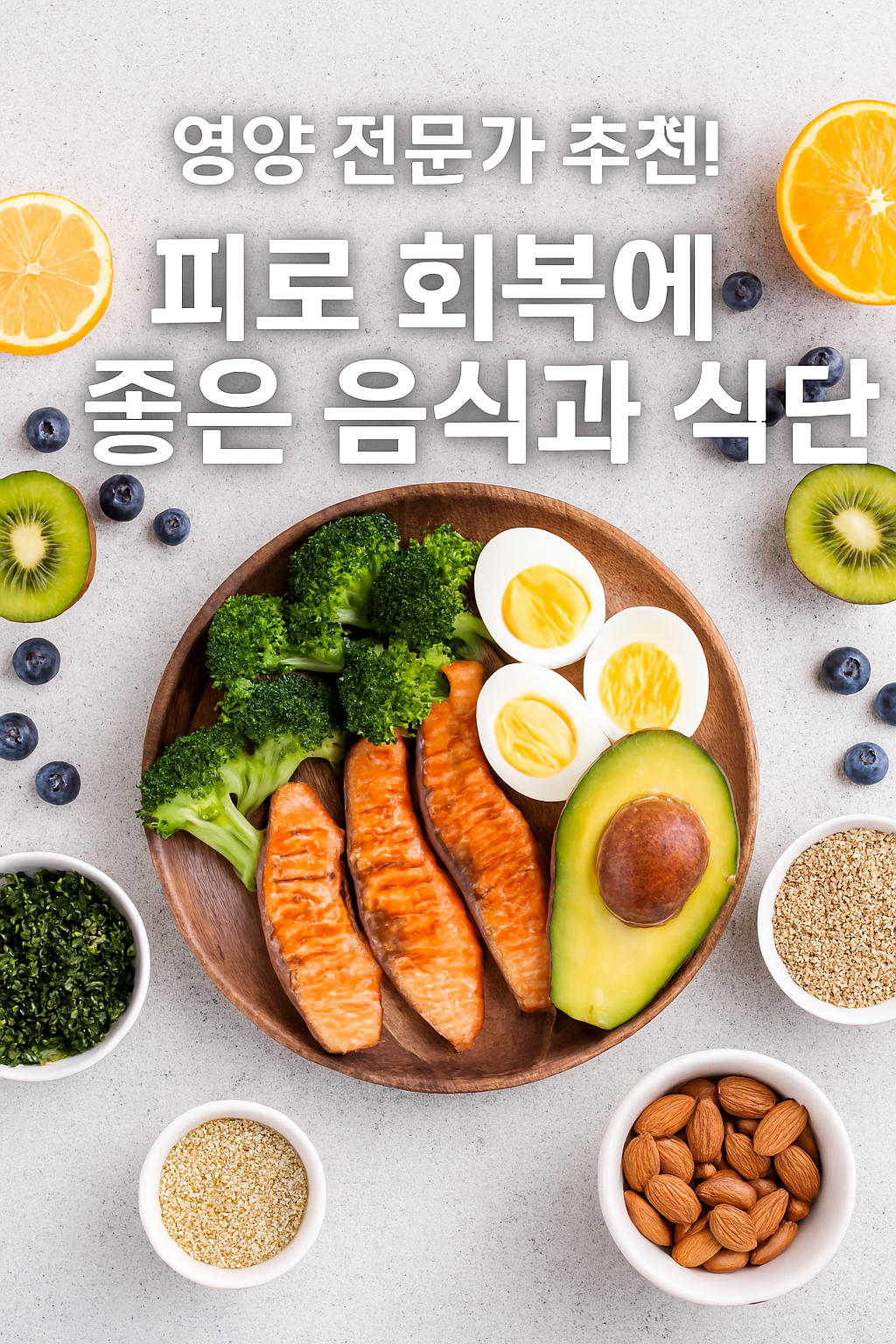 영양 전문가 추천! 피로 회복에 좋은 음식과 식단