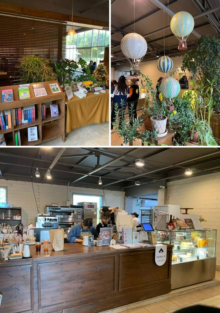 입구에서 보이는 내부 모습