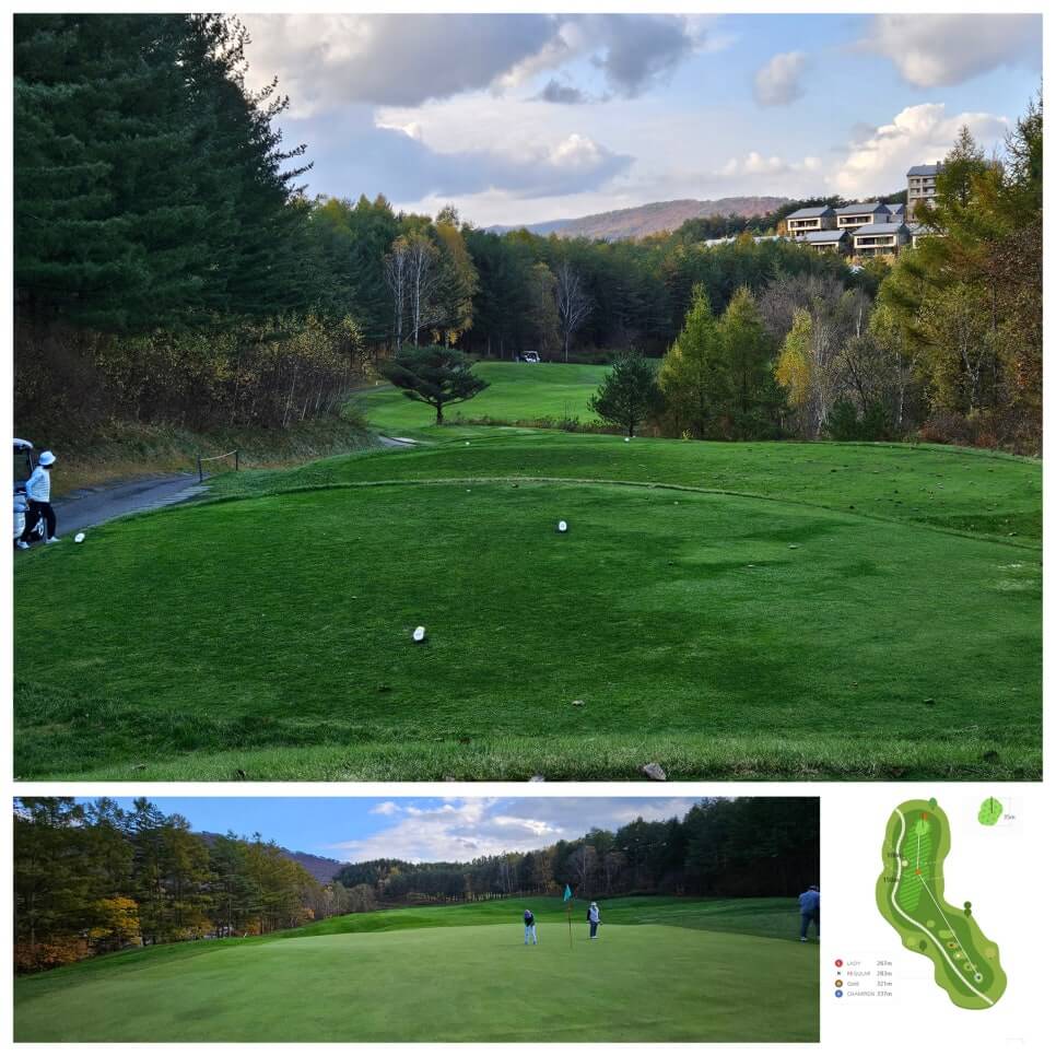 골프장 경험담 모나용평cc 해발 780m 청정 지역의 골프장 용평 리조트