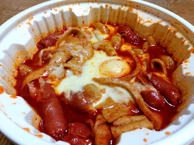 엽기떡볶이 엽기떡볶이