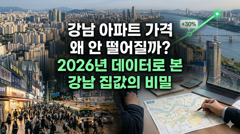 강남 아파트 가격 분석 2026년 데이터 기반 대표 섬네일