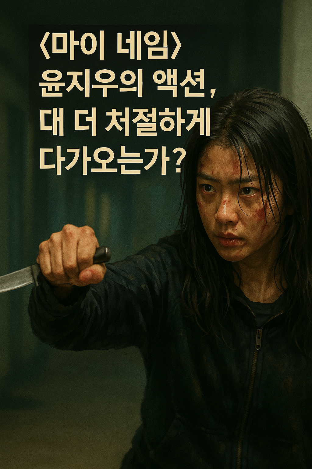 <마이 네임> 윤지우의 액션, 왜 더 처절하게 다가오는가?