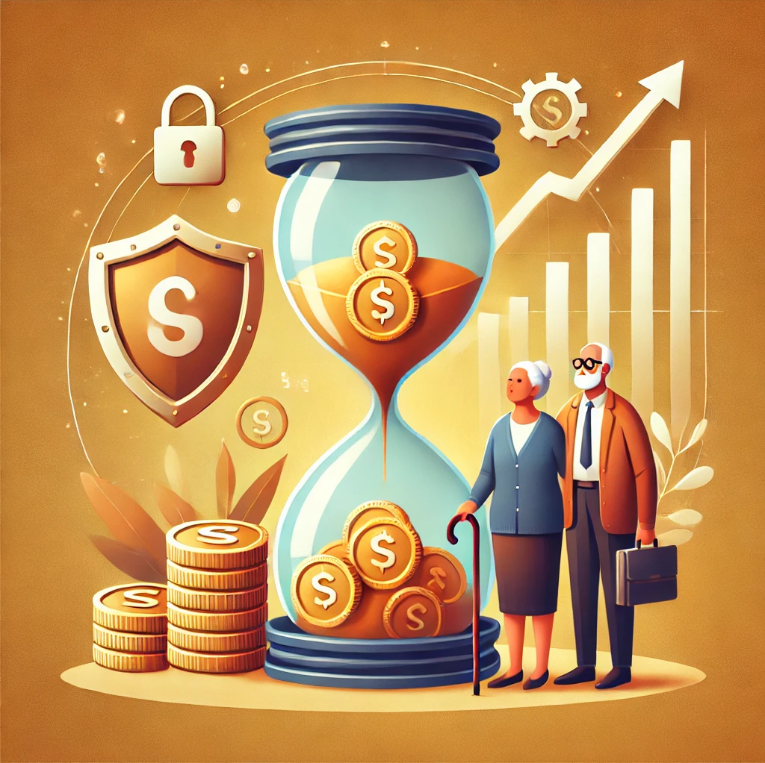 퇴직 후 안정적인 수익 구조 사진