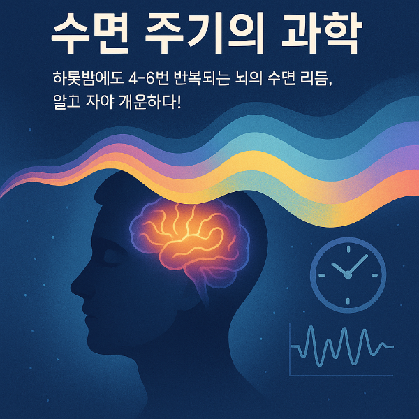 수면 주기의 과학, 진짜 숙면을 위해 꼭 알아야 할 핵심 원리