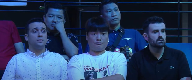 고양 킨텍스 PBA 스타디움 장소 위치 3 - 앞줄 좌측부터 다비드 사파타, 강민구, 안토니오 몬테스