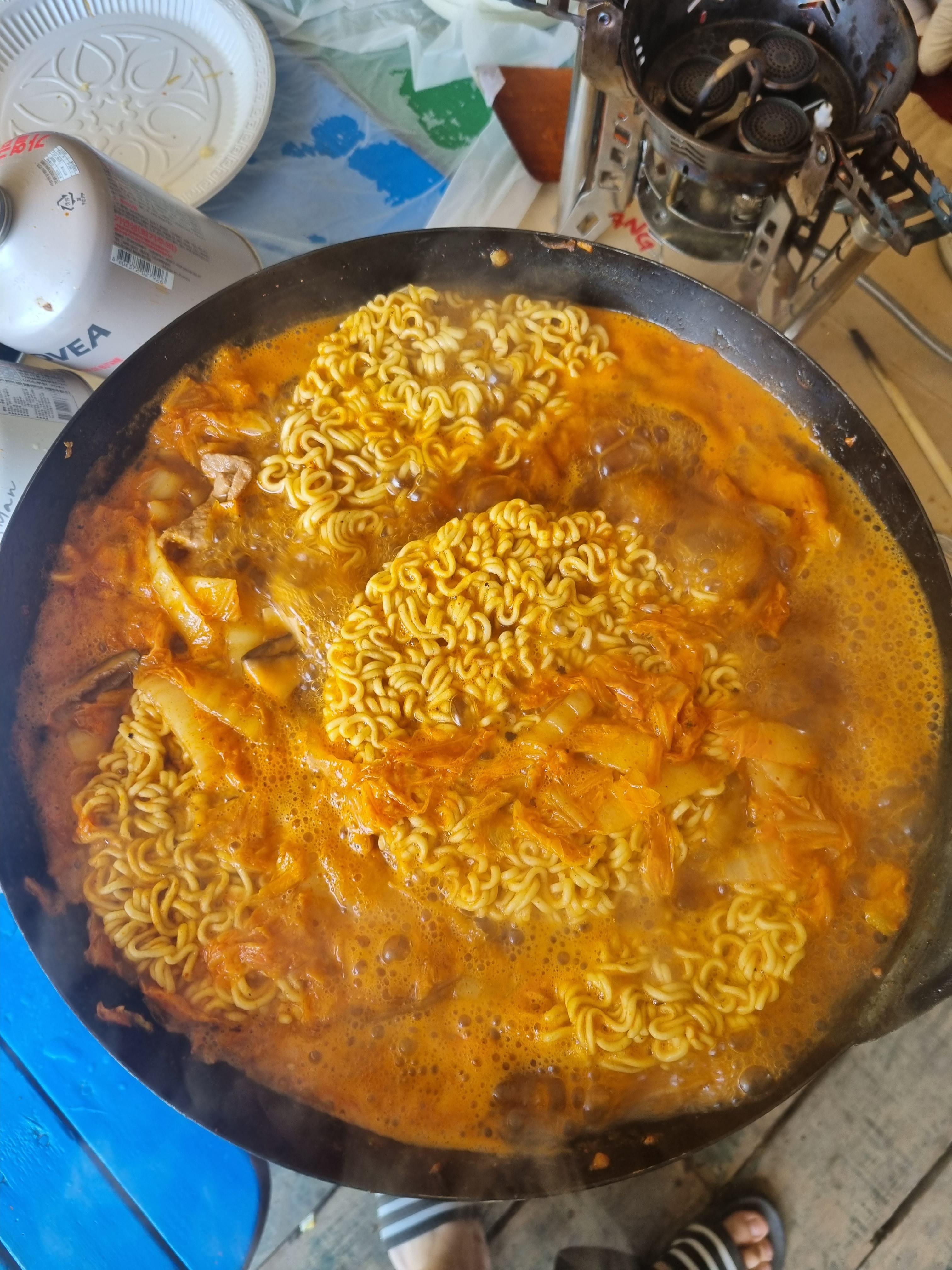 아침에 먹은 짬뽕