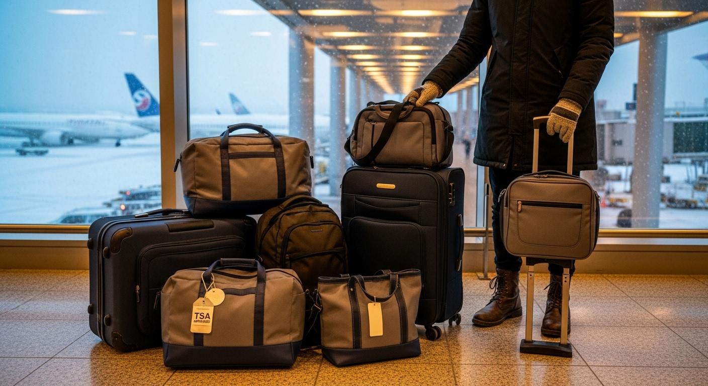 겨울여행캐리어크기