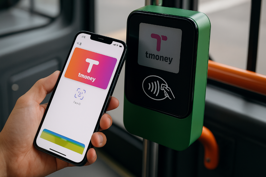 아이폰으로 T머니 결제