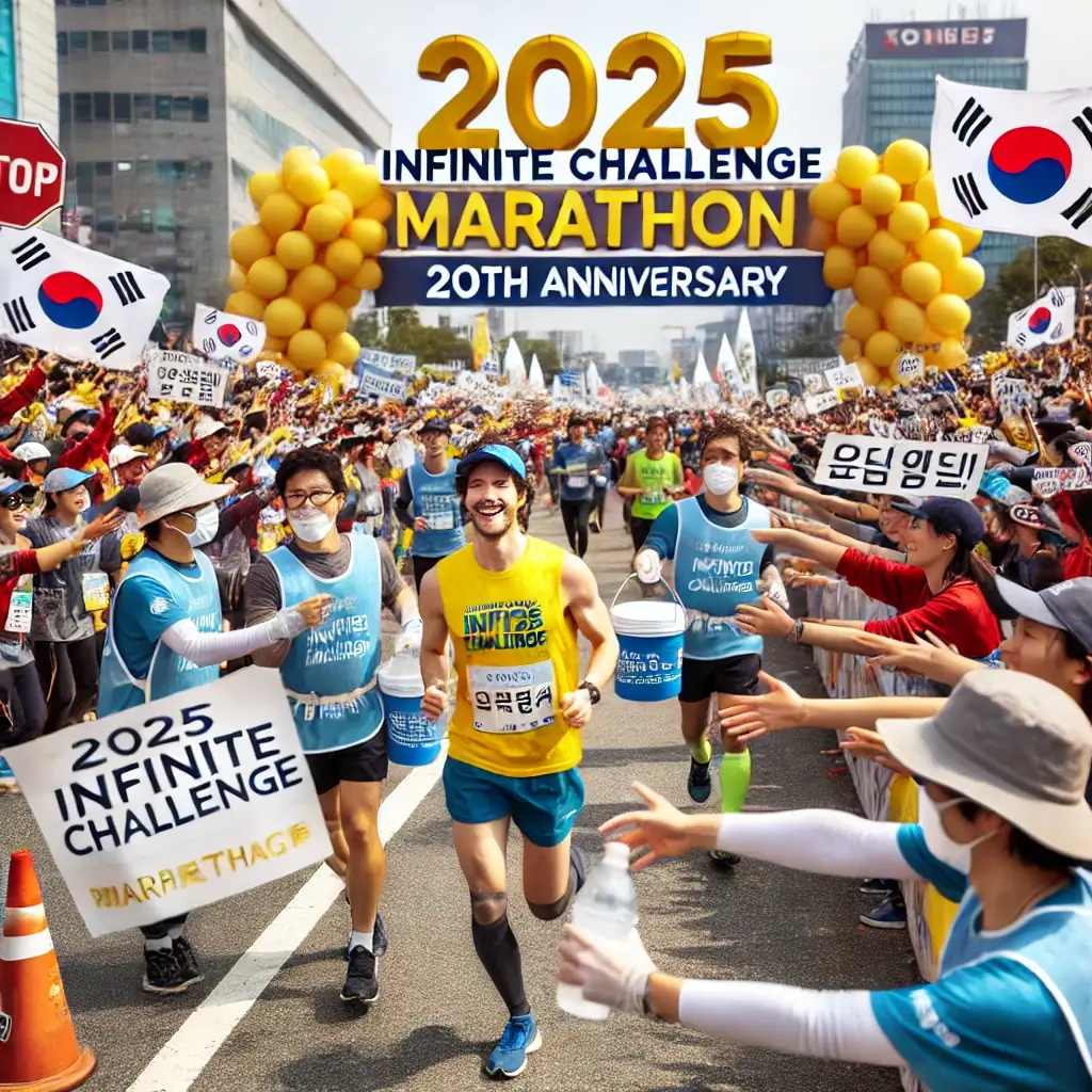 2025년 무한도전 마라톤 기념 굿즈 미리보기