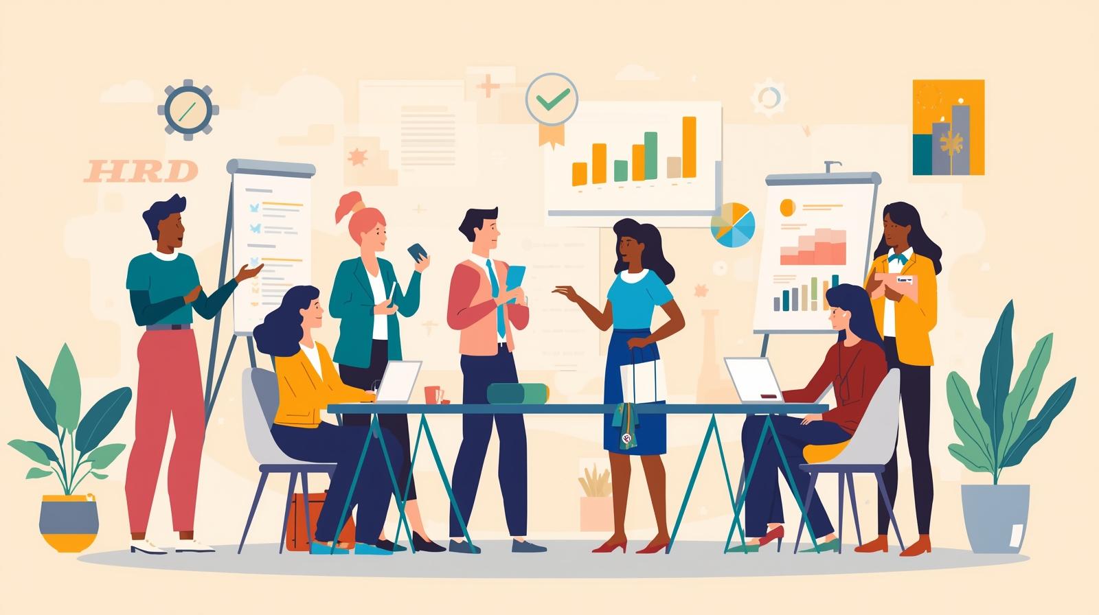 국내 HRD 현황 분석 관련 이미지