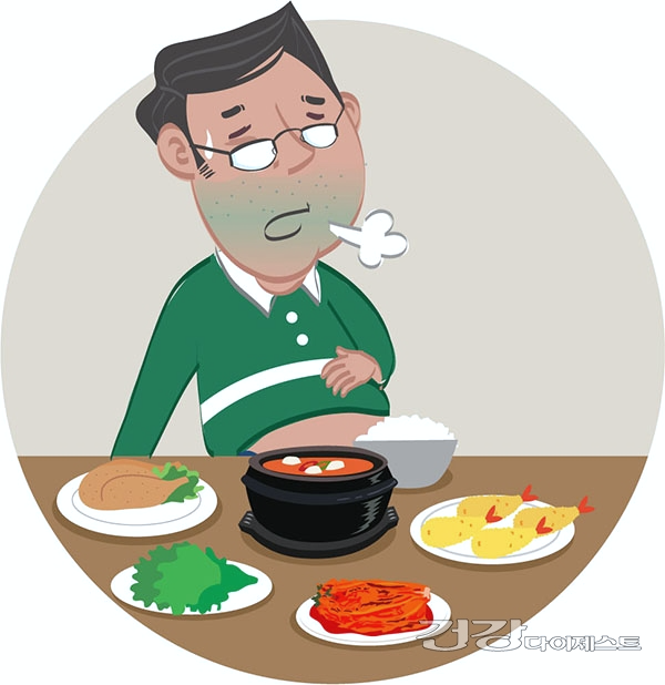 위암-초기증상-복부팽만