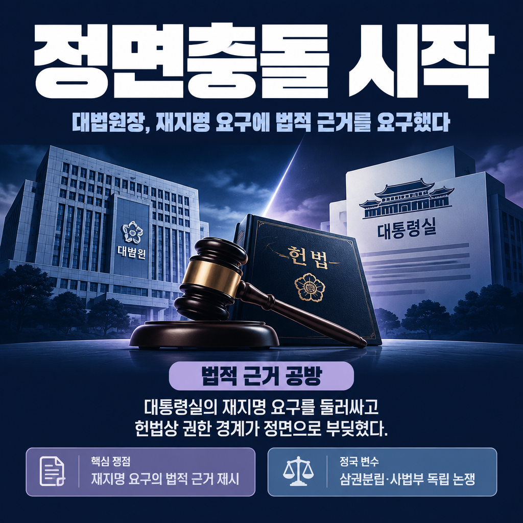 정면충돌 시작
