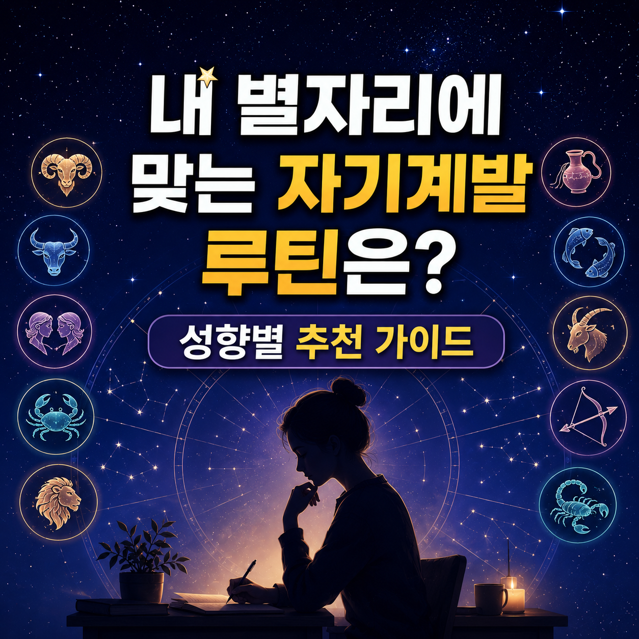 별자리별 자기계발 방법