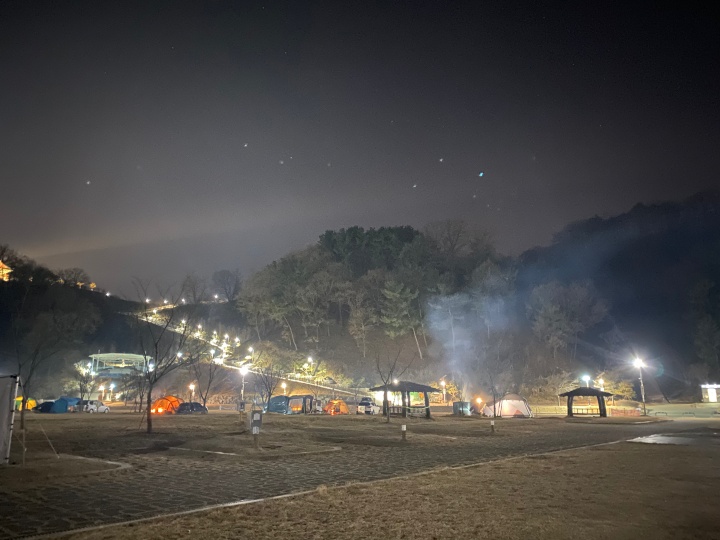 칠곡보오토캠핑장-야경
