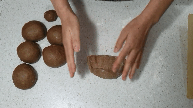 부시맨 브레드 만들기