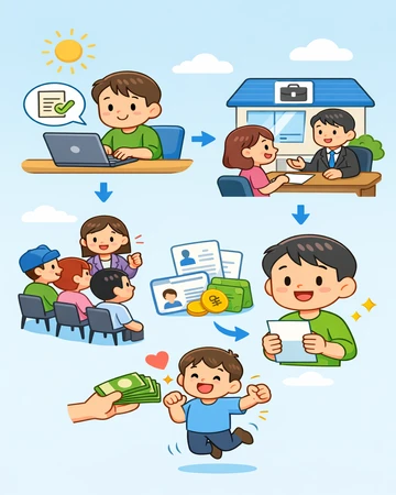 실업급여 신청 절차와 준비 서류 정리9