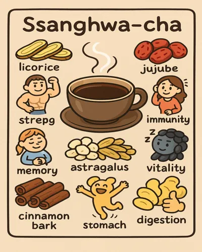 쌍화차 재료 구성과 약재별 효능31