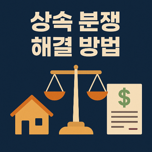 상속분쟁 해결 방법