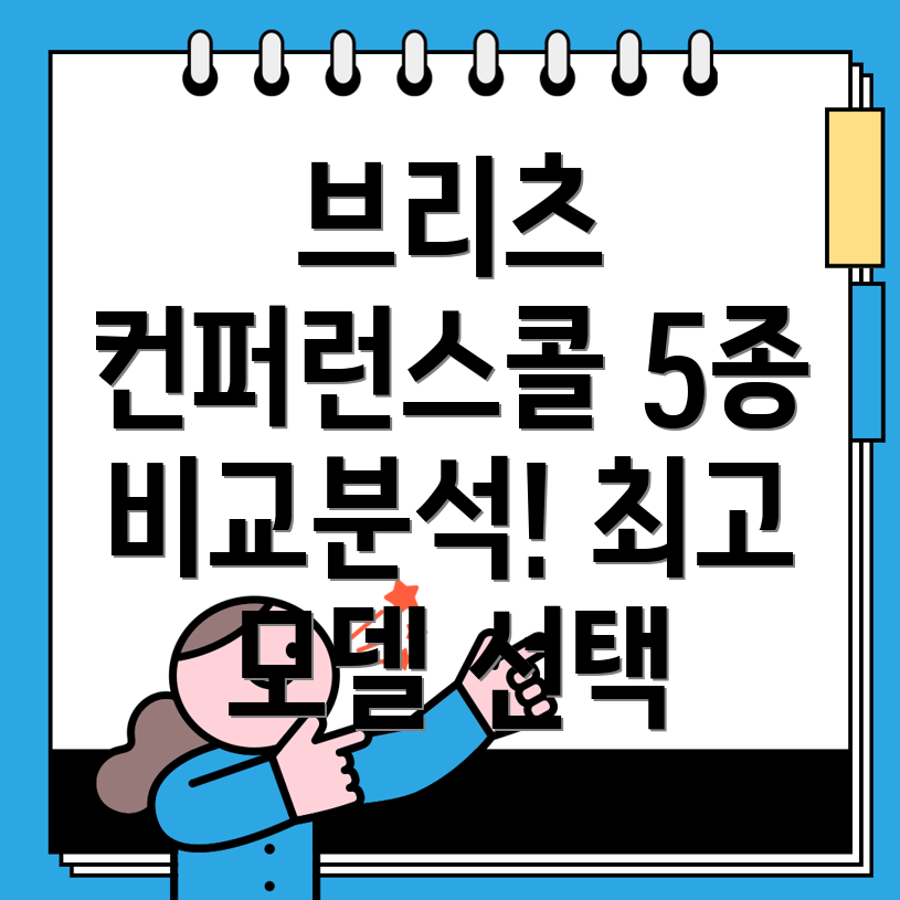브리츠컨퍼런스콜프리미엄5종비교분석최고의모델선택가이드