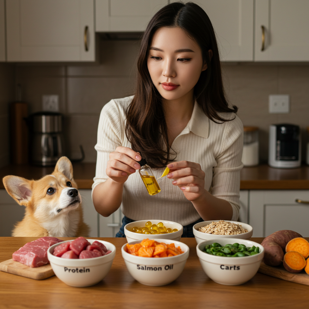 단백질&middot;지방&middot;탄수화물 맞추기