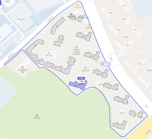단지배치도