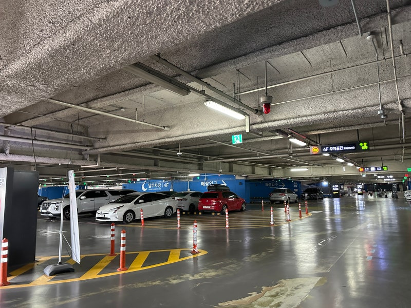 용산역 KTX 주차장