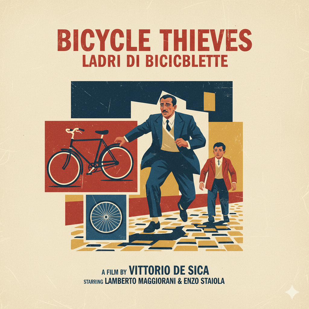 자전거도둑 영화포스터