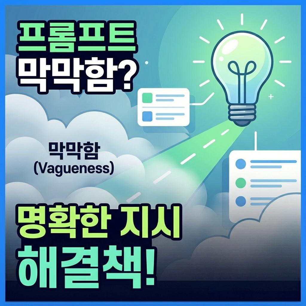 프롬프트 막막함, 해결책!