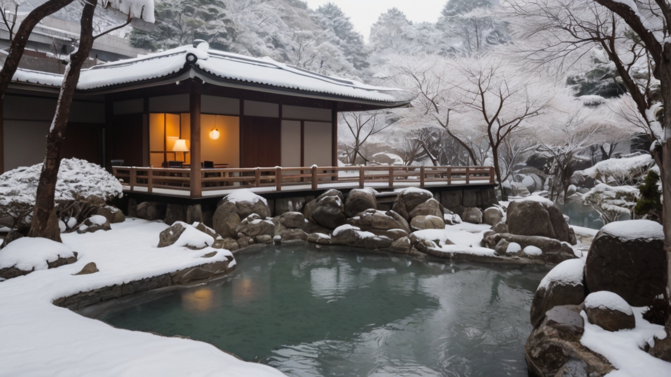 40대 커플 겨울 일본 여행 참고 사진