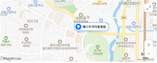 동탄베스트아이들병원위치
