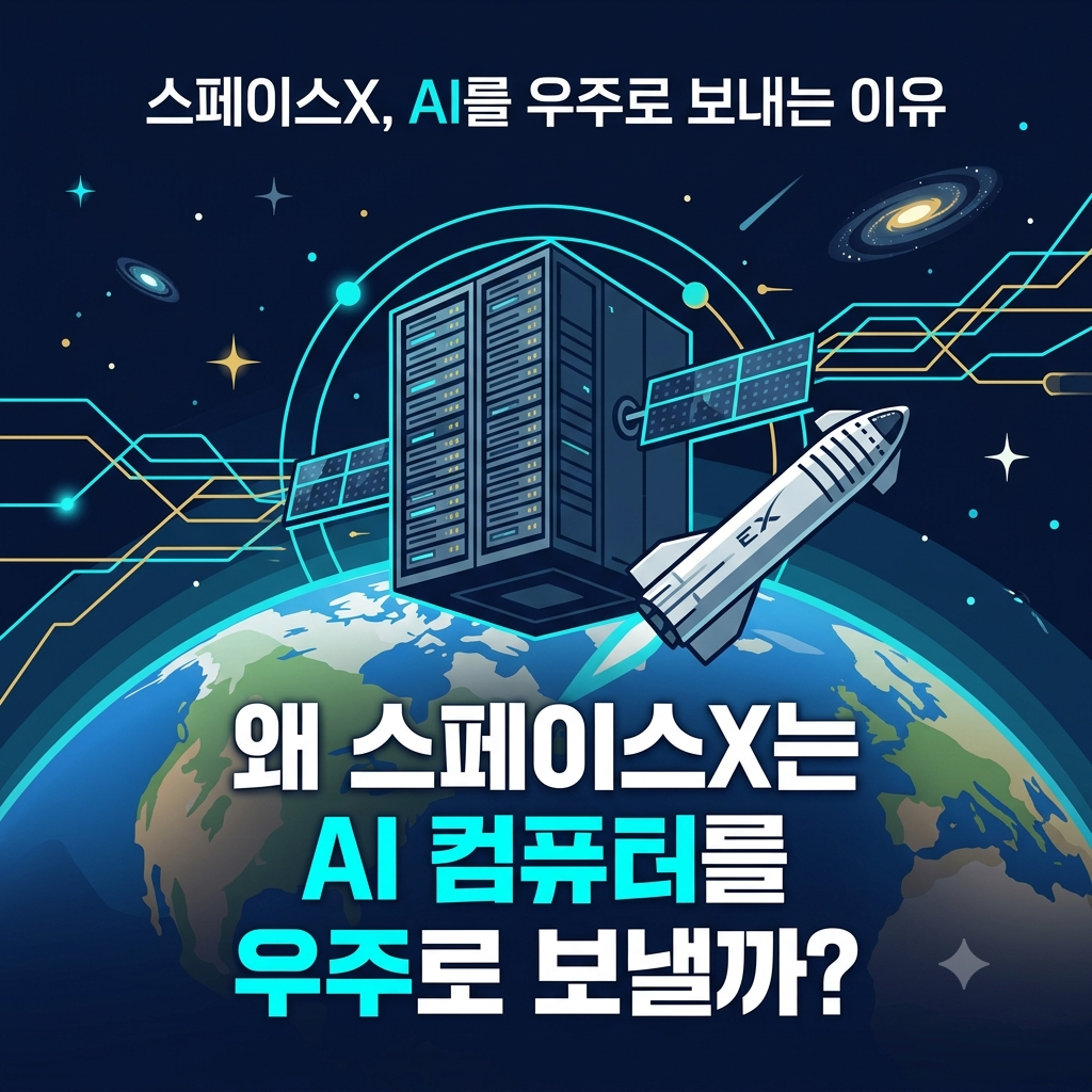 스페이스 X의 우주 AI 컴퓨팅