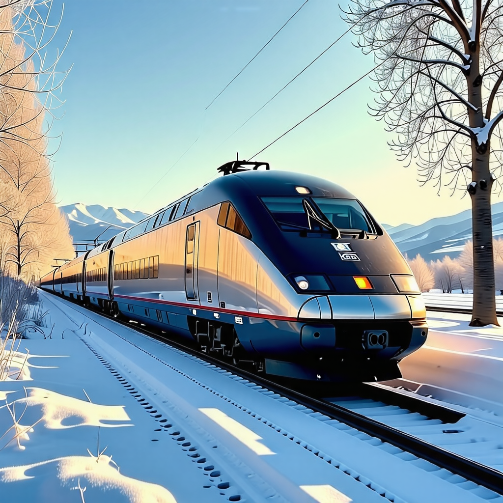 기차가 달리는 그림