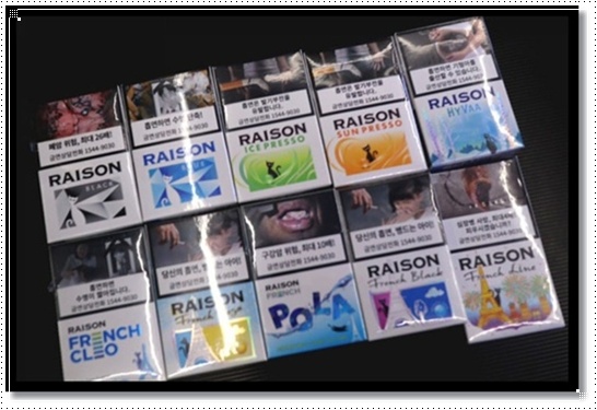 편의점 알바 편의점 담배종류 KT&amp;G 레종 프렌치 시리즈(프렌치블랙 프렌치요고 프렌치아이스블랑 프렌치썸) 향과 스펙(맛 가격 타르 니코틴양)으로 본 제품 분석