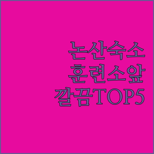 논산 숙소 추천 육군훈련소 인접한 깔..