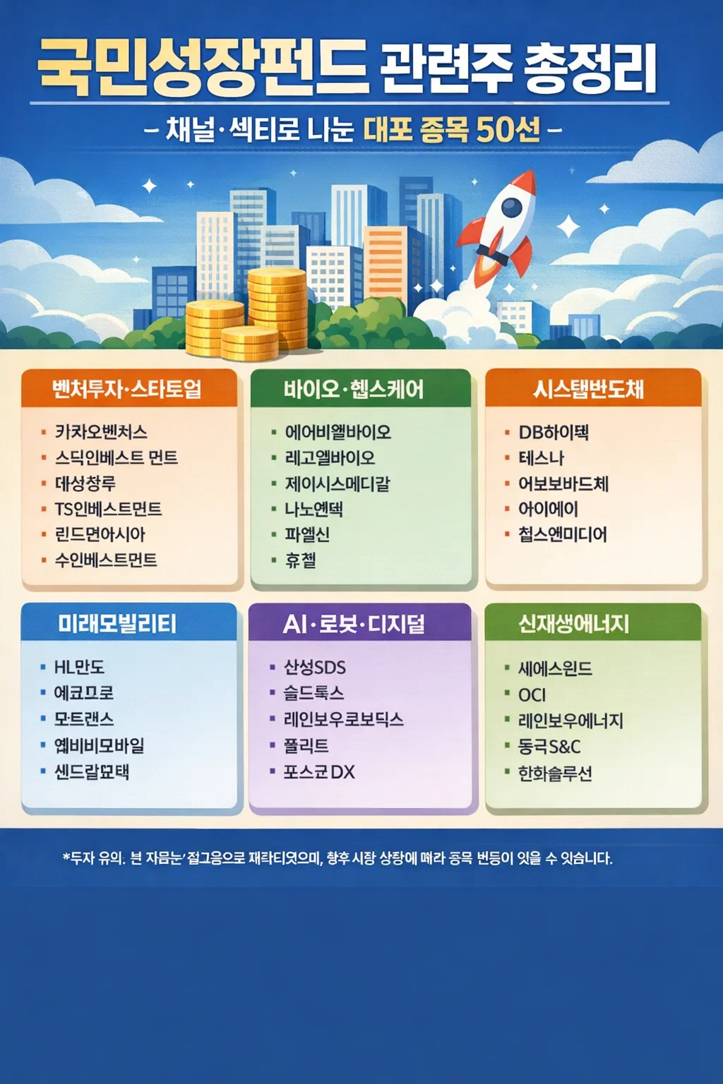 국민성장펀드관련주