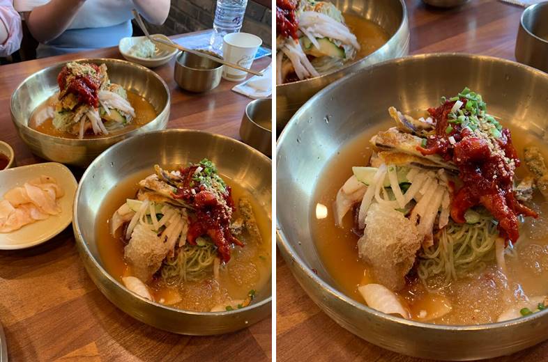 교동특냉면 육수