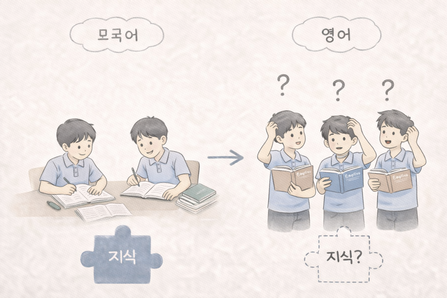 말할 기회가 많은데도 실력이 늘지 않는 이유