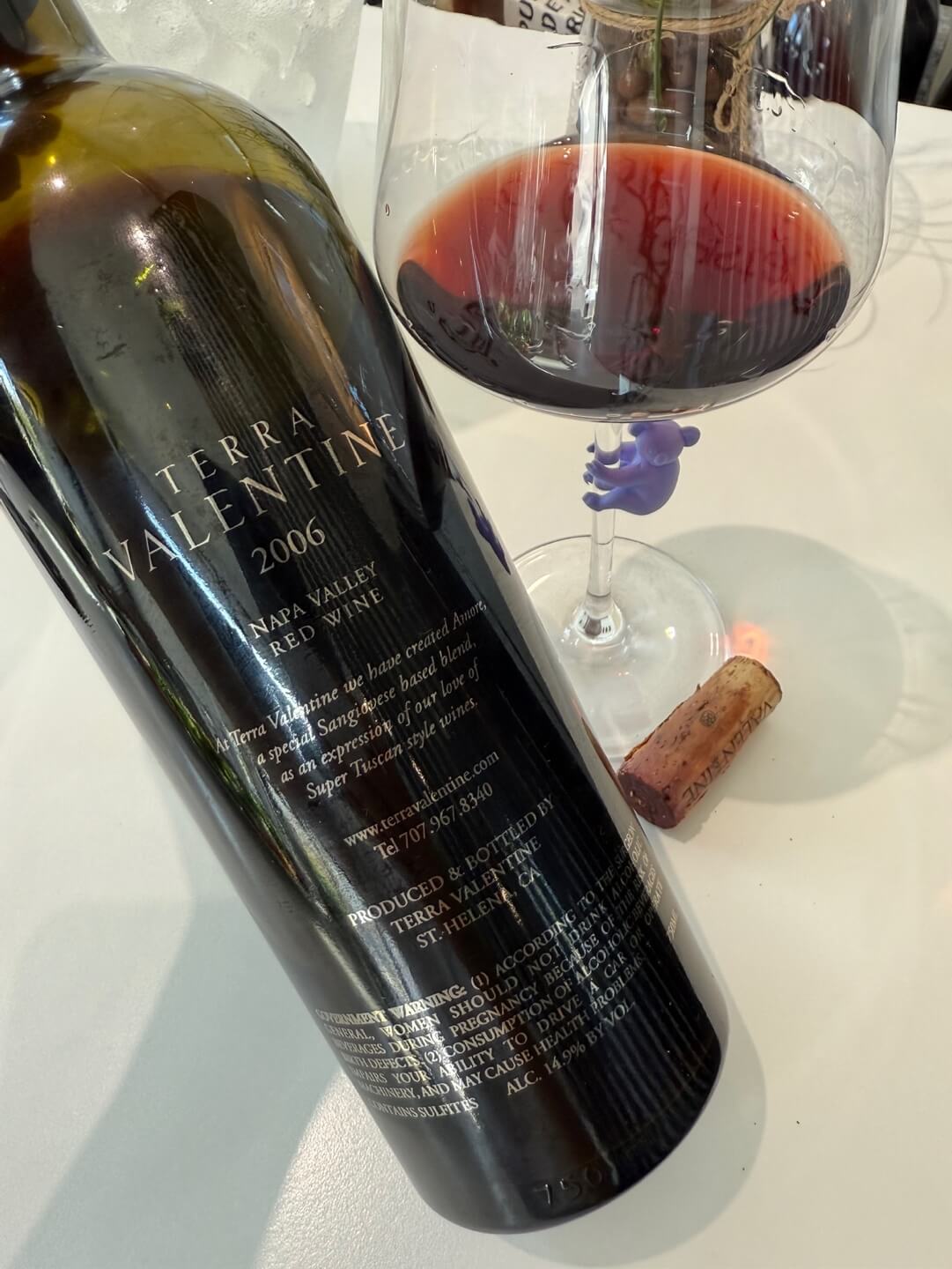 [USA] Terra Valentine Amore 2006, Spring Mountain District, Napa Valley｜테라 발렌타인 아모레, 스프링 마운틴, 나파밸리