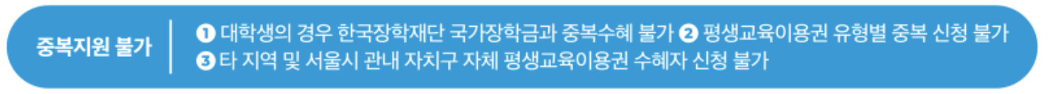 서울시 평생교육이용권 2차 신청방법