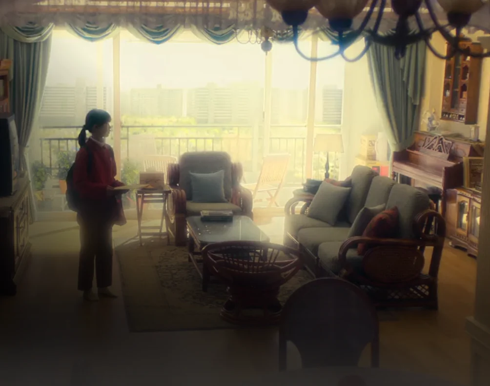 은중과 상연 넷플릭스 한장면