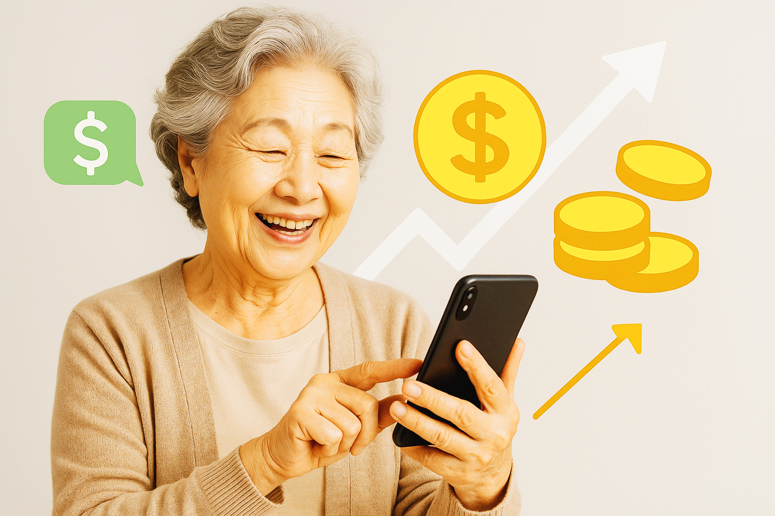 실버세대 스마트폰부업