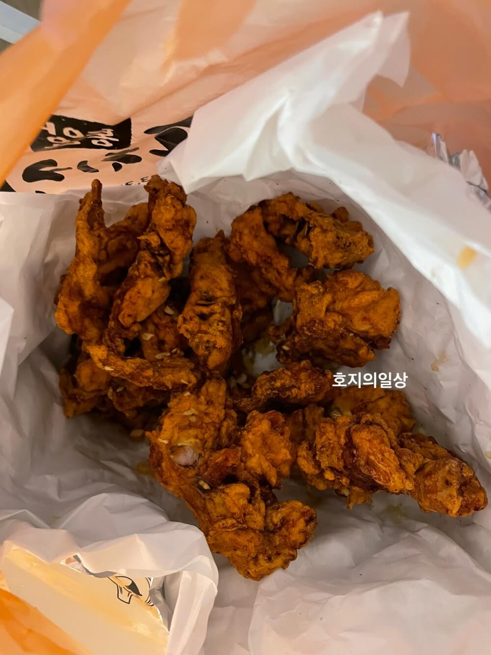 수요미식회에 소개된 마농치킨 모습