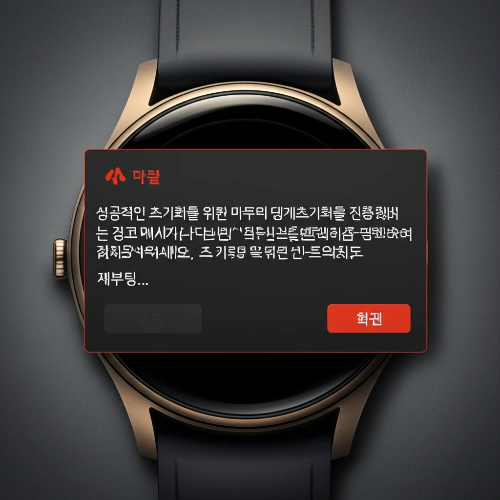 잃어버린 스마트워치 개인 정보 보호!..