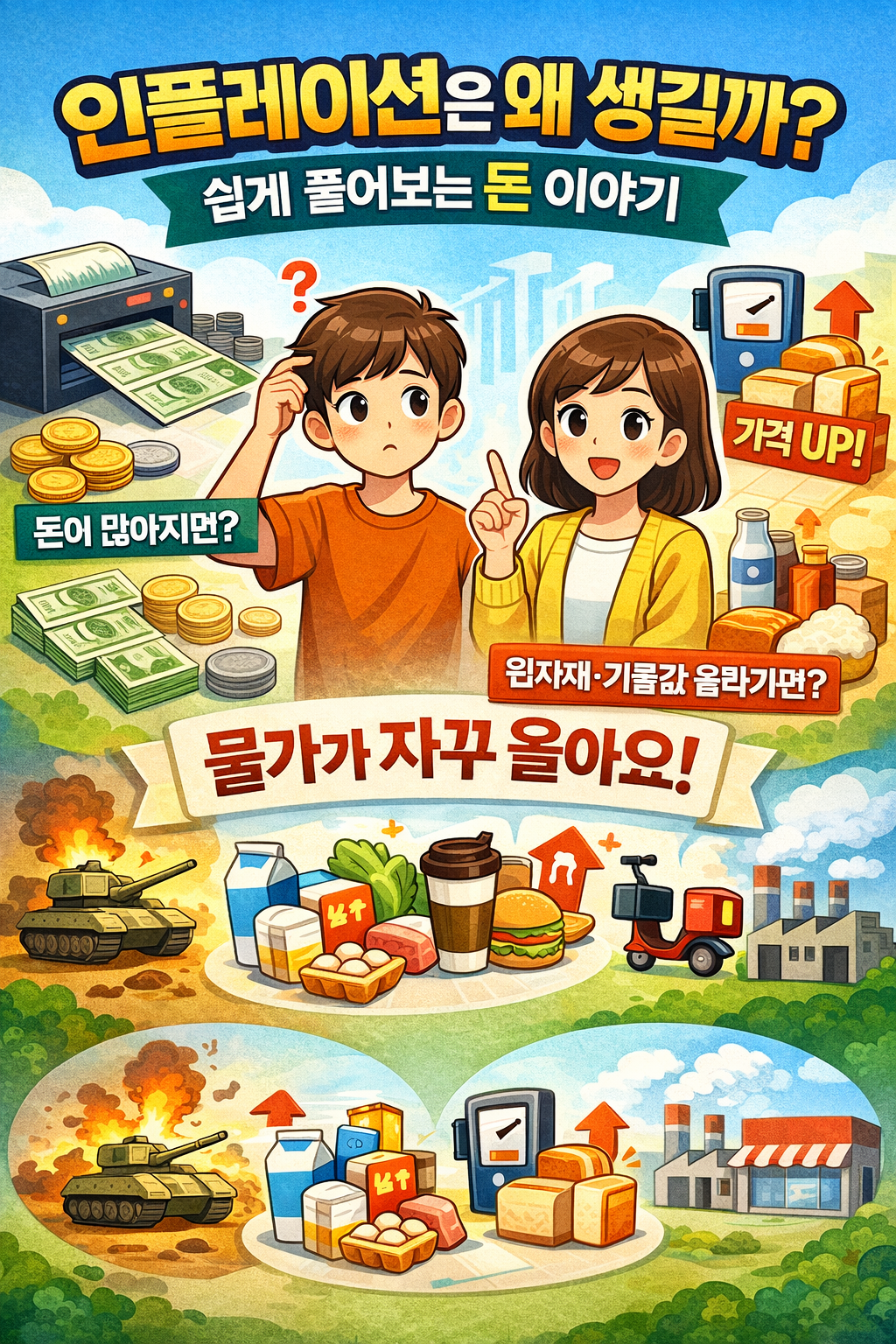 인플레이션은 왜 생길까?