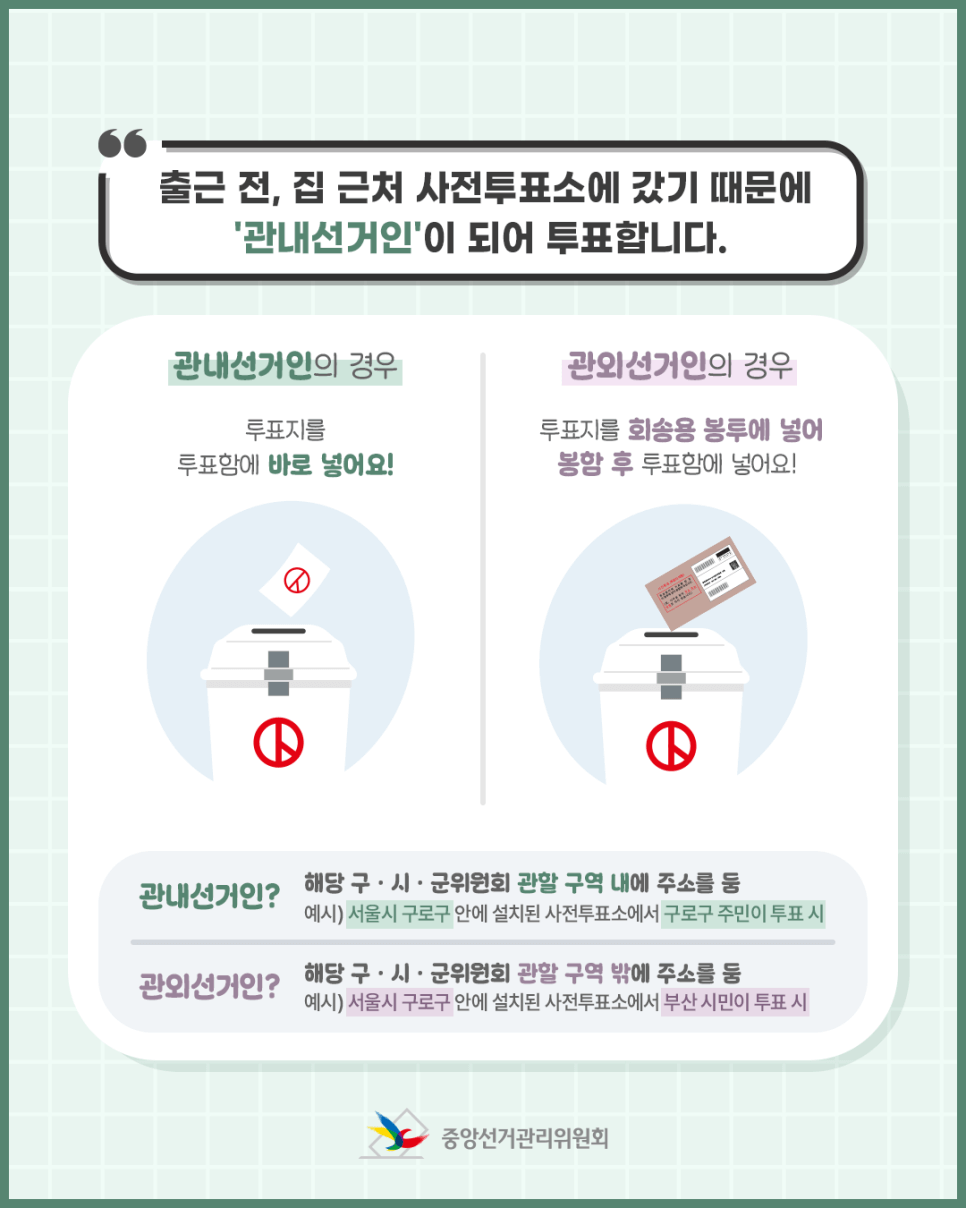 2025 대통령선거 사전투표 장소 찾기 | 준비물 | 기간 총 정리