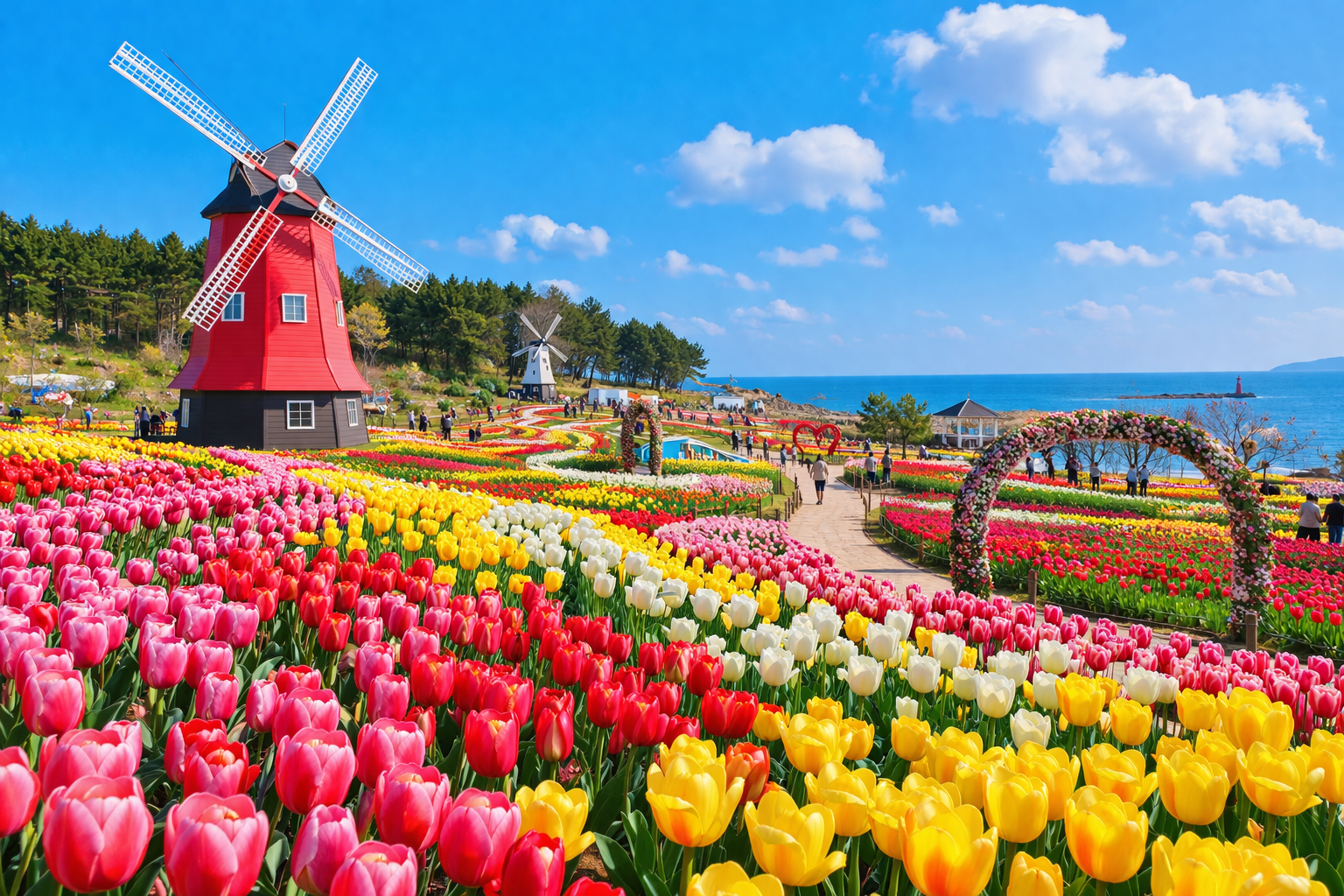 태안 튤립축제 완벽 가이드|기간·입장료·예매·주차·숙소까지 한눈에 정리 관련 사진